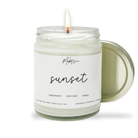 CANDLE (SOY WAX), SUNSET 8 oz
