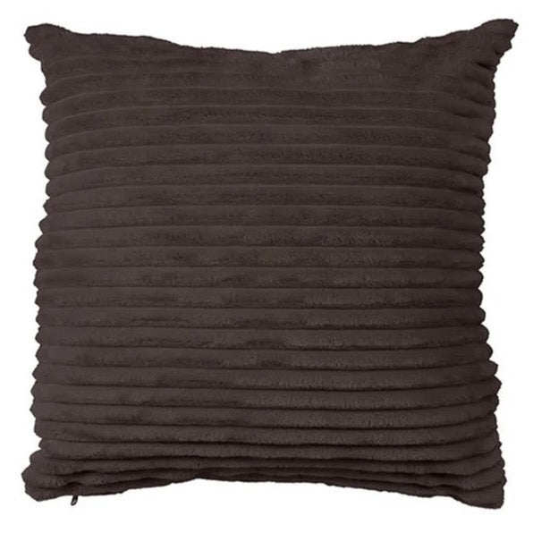 PILLOW, RIPPLE - CHARCOAL