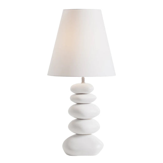 TABLE LAMP NORDIC - WHITE CERAMIC