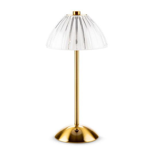 TABLE LAMP, LED - GOLD/WHITE