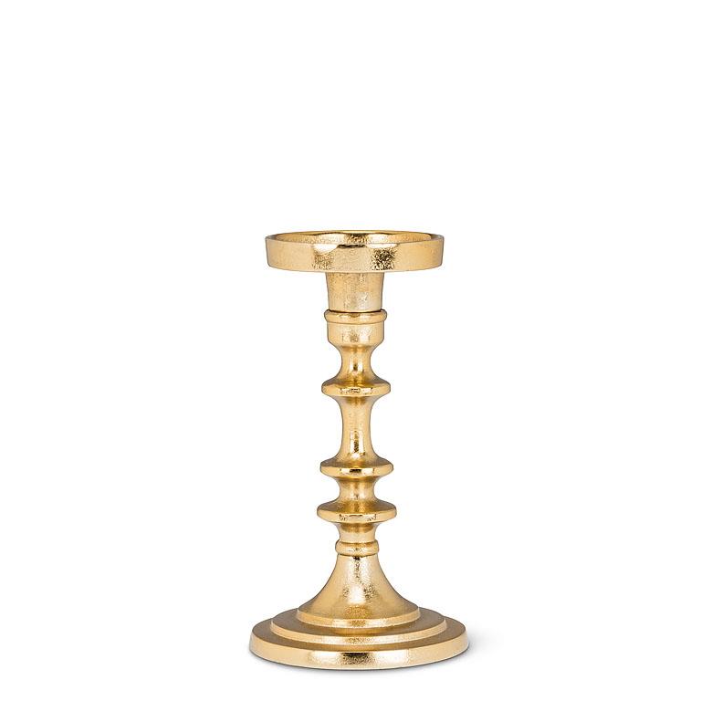 CANDLE HOLDER, GOLD