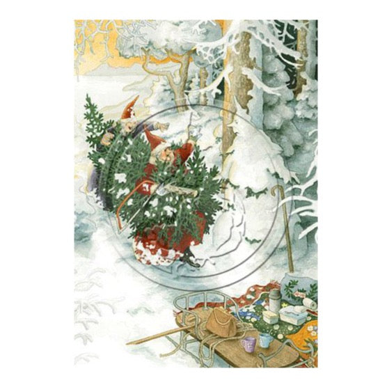 CHRISTMAS POSTCARD (4" x 6") - AUNTIES NR 54