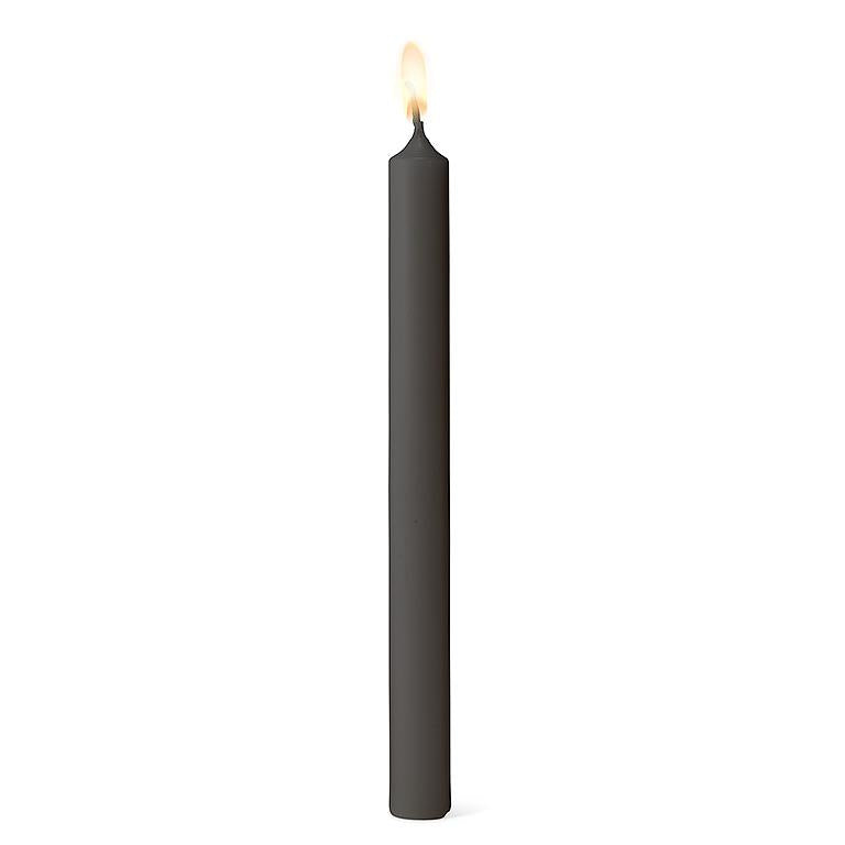 CANDLE STRAIGHT, GREY - 4PK