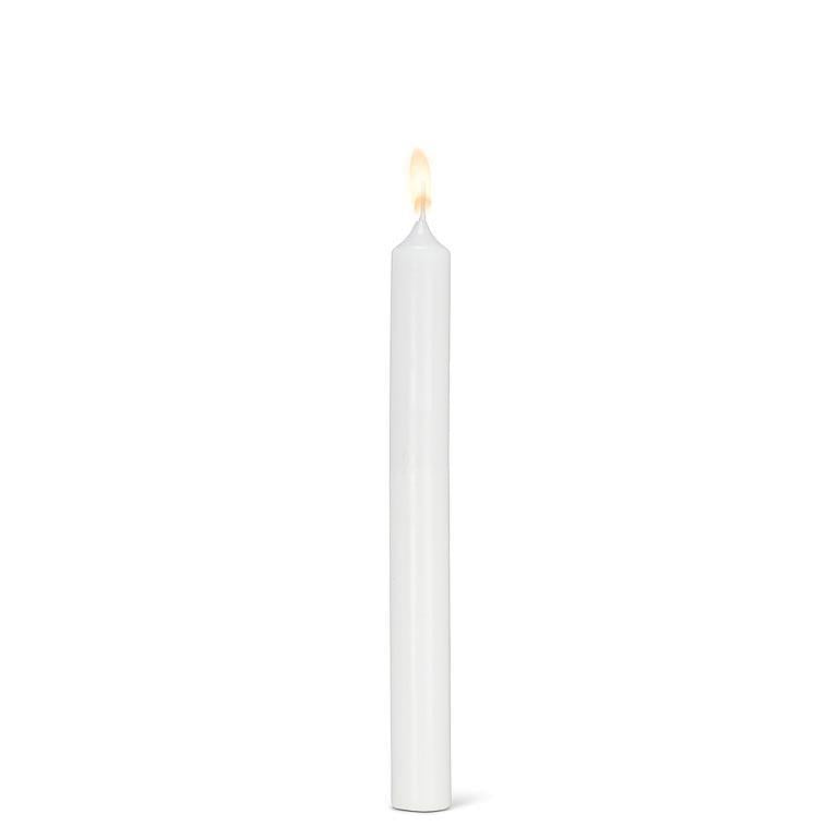 CYLINDER TAPER CANDLE - WHITE
