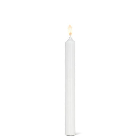 CYLINDER TAPER CANDLE - WHITE
