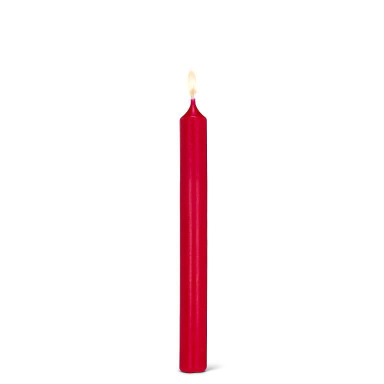 CYLINDER TAPER CANDLE - RED