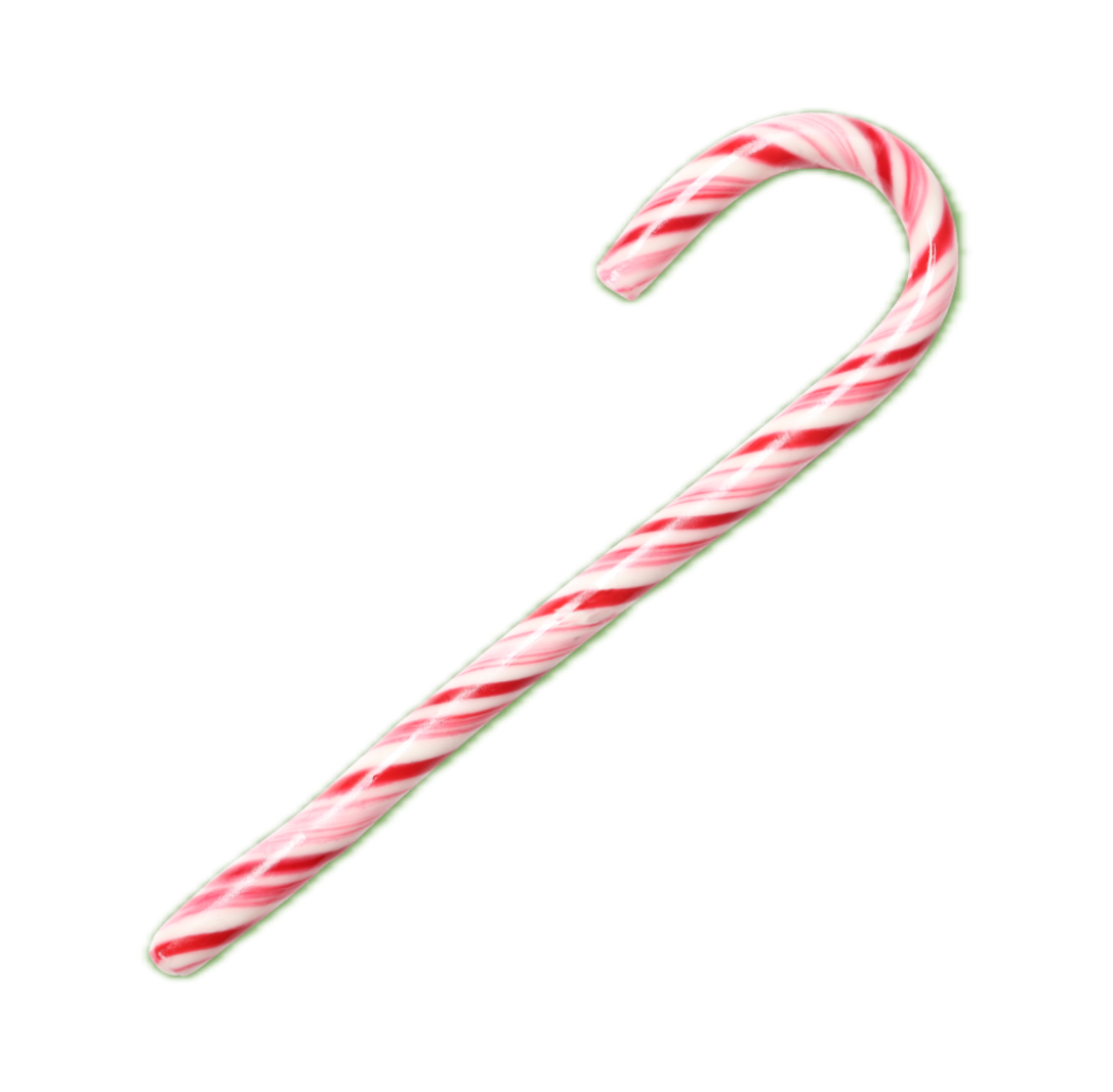 PEPPERMINT CANDY CANE - "POLKA GRIS"