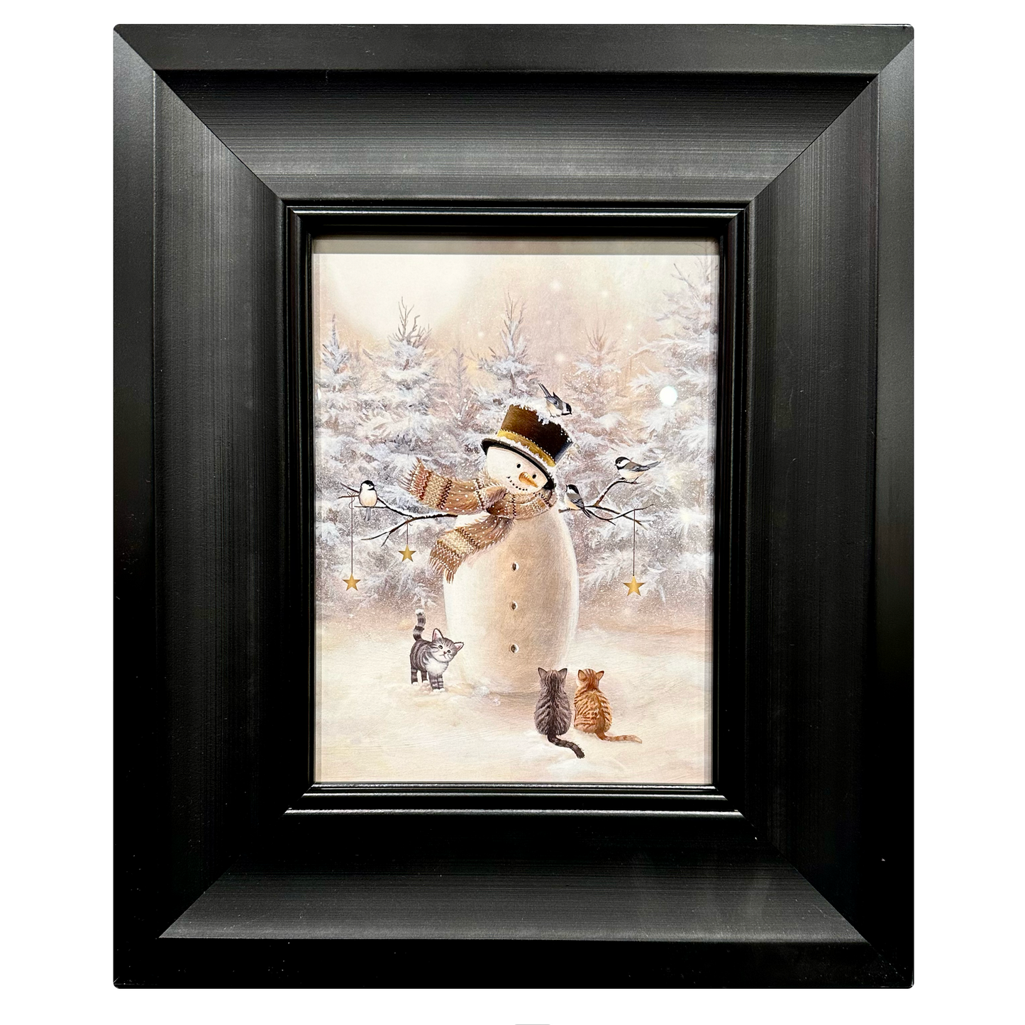 CANVAS PICTURE - WINTERY KITTENS
