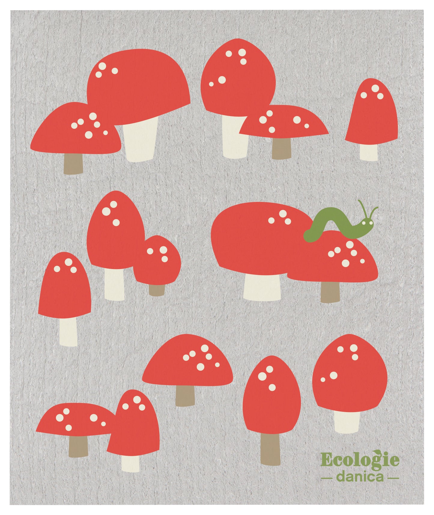 DISHCLOTH, TOTALLY TOADSTOOLS