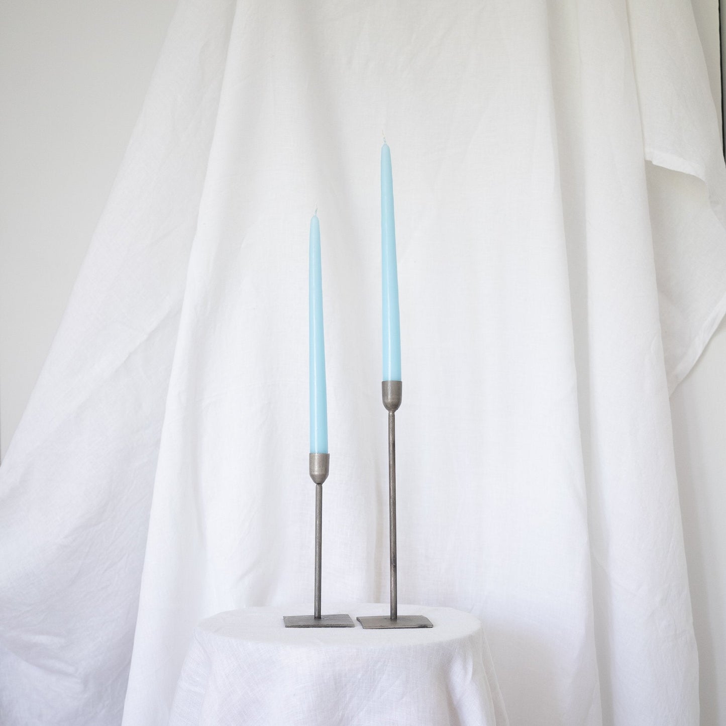 TAPER CANDLE, BLUE