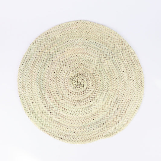 PLACEMAT, ROUND (STRAW)