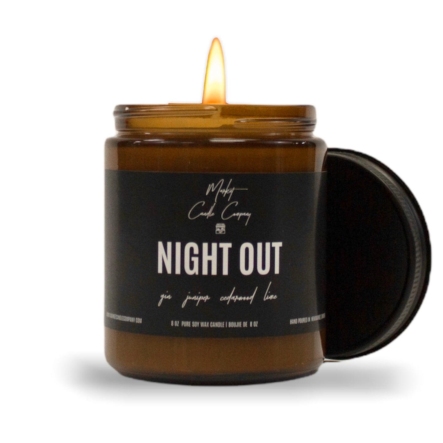 CANDLE (SOY WAX), NIGHT OUT 8 oz